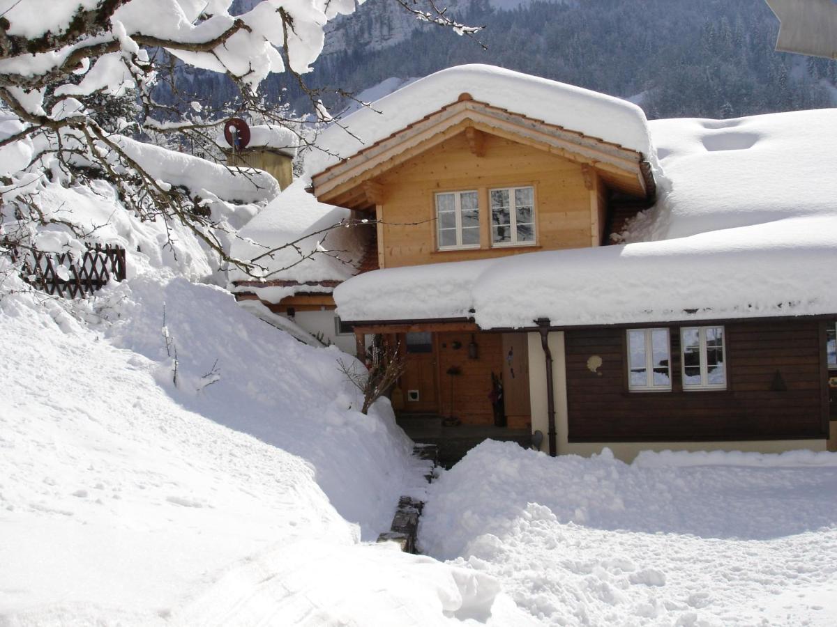 Ferienwohnung Stalden Lütschenthal 외부 사진